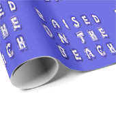 Direkt am Strand Geschenkpapier (Rolleneckpunkt)
