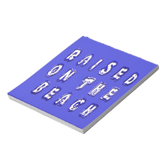 Direkt am Strand Notizblock (Rotiert)