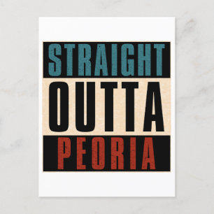 Direkt an der Ausfahrt Peoria Arizona AZ Postkarte