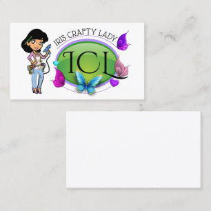 Direkt an die Kundenkarte Elegance Craft Business  Telefonnummerkarte