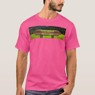 Direkt anspruchsvoller Wanderweg Im Freien T-Shirt