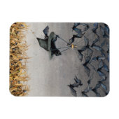 Direkt auf dem Till Morning Magnet (Horizontal)