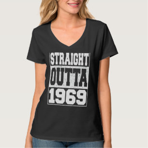 Direkt aus 1969 53. Geburtstag  Jungen & Mädchen V T-Shirt