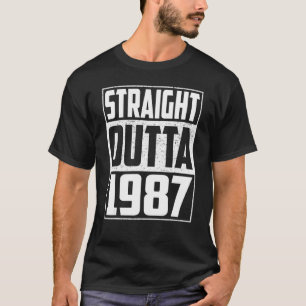 Direkt aus 1987 35. Geburtstag  Vintage Männer & F T-Shirt