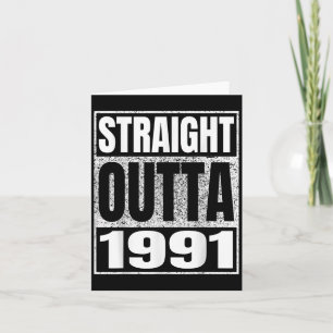 Direkt aus 1991 Vintage 1991 Clic Geburt von Bir Karte