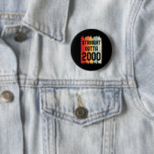 Direkt aus 2000 Lustiger Retro-Geburtstag Awesome Button (Beispiel)