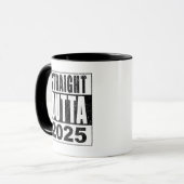 Direkt aus 2025 tasse (Vorderseite Links)
