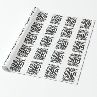 direkt aus Baltimore Geschenkpapier