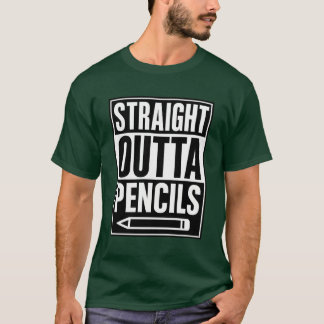 Direkt aus Bleistiften T-Shirt