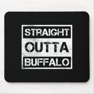 Direkt aus Buffalo New York Vintage abgenutzt Mousepad