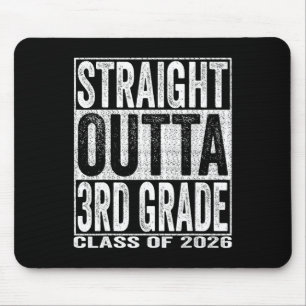 Direkt aus dem 3. Klassenabsolventen Lustig 2026 D Mousepad