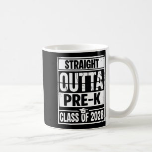 Direkt aus dem Abschlussjahrgang 2028 der Vorschul Kaffeetasse