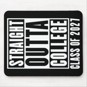 Direkt aus dem College Abschlussjahrgang 2027 Mousepad