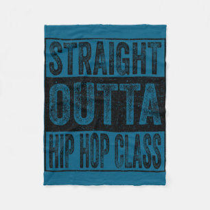 Direkt aus dem Hip-Hop-Kurs Klasse 2026 Fleecedecke