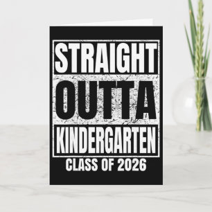 Direkt aus dem Kindergarten Absolvent Cl 2026 Abso Karte