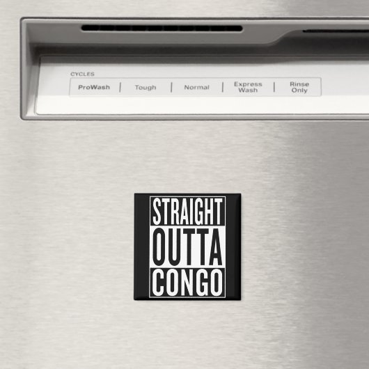 direkt aus dem Kongo Magnet (In Situ (Geschirrspüler))