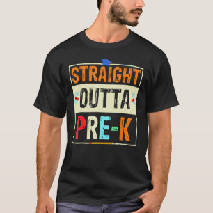 Direkt aus dem Pre-K-Kindergarten Abschluss Vintag T-Shirt