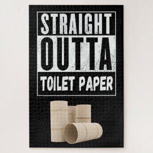 Direkt aus dem Toilettenpapier, Lustiger Rollenman Puzzle