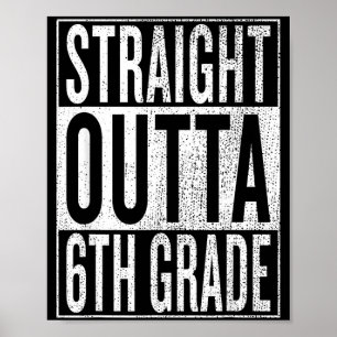 Direkt aus der 6. Klasse, cooler Junior High - Poster