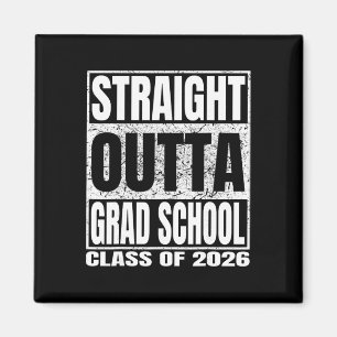Direkt aus der Graduiertenschule Lustig Cl 2026 Gr Magnet