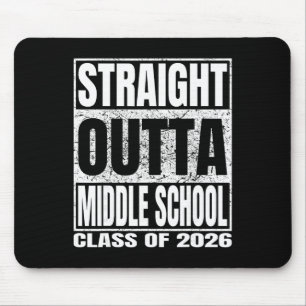 Direkt aus der Mittelschule Lustig 2026 Mittlere G Mousepad