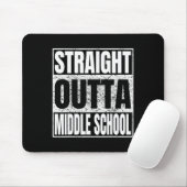 Direkt aus der Mittelschule Lustig Cl 2026 Abschlu Mousepad (Mit Mouse)