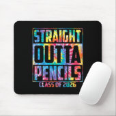 Direkt aus der Pencils Schule Lustiger Abschluss 2 Mousepad (Mit Mouse)