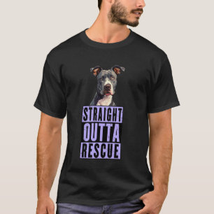 Direkt aus der Rettung Pitbulls Männer Frauen Teen T-Shirt