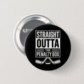 Direkt aus der Strafbank - Eishockey Button (Vorne & Hinten)