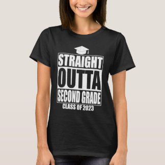 Direkt aus der zweiten Klasse Abschluss 2023  2. K T-Shirt