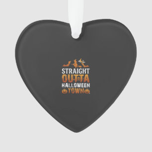 Direkt aus Halloween Town Hexenmond Fledermäuse Pu Ornament