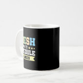 Direkt aus Zeitplanänderungen heraus Kaffeetasse (Vorderseite Links)