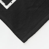 Direkt außerhalb Ägyptens Vintag erschüttert Fleecedecke (Ecke)