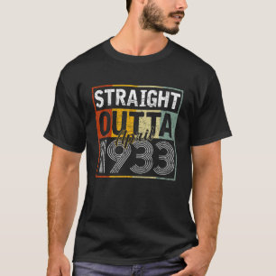 Direkt außerhalb April 1933 Männer Frauen Vintag 8 T-Shirt
