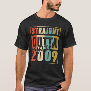 Direkt außerhalb April 2009 Retro 11 Jahre alt 11. T-Shirt