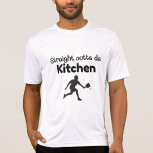 Direkt außerhalb Da Kitchen - Pickleball Spaß T-Shirt