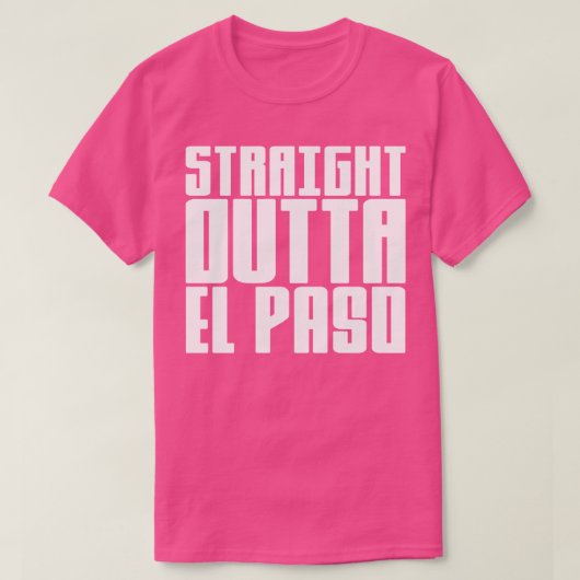 Direkt außerhalb El Paso 1 T-Shirt (Design vorne)