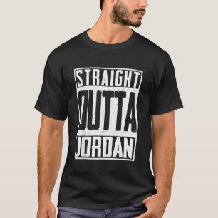 Direkt außerhalb Jordaniens Proud Pride Fan Fu T-Shirt