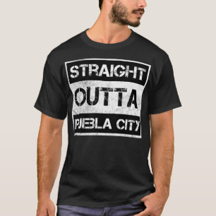 Direkt außerhalb Puebla City Mexiko Vintage Notlag T-Shirt