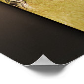 Direkt bei Ihnen - zebras safari wild Poster (Ecke)