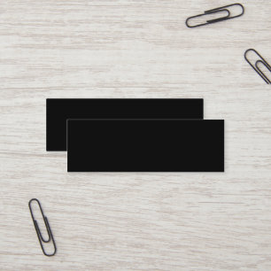 DIREKT Bildtext oder Logo hinzufügen, um eigens fü Mini Visitenkarte