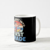 Direkt in den Kinderplatz der 1. Klasse Kaffeetasse (VorderseiteRechts)