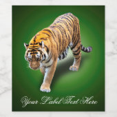 DIREKT IN IHRER RICHTUNG WEINETIKETT (Einzelnes Label)