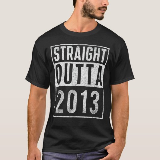 Direkt nach 2013 Geburtstag T-Shirt (Vorderseite)