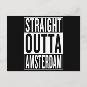 direkt nach Amsterdam Postkarte