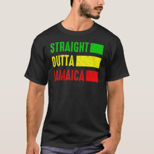 Direkt Outta Jamaica Jamaica Vacation Reggae Ja T-Shirt