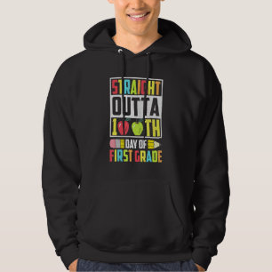Direkt über 100 Tage des ersten Grades Hoodie