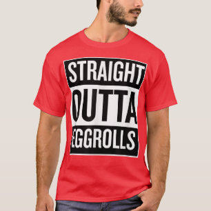 Direkt über Eggrolls Funny Food Snack T Shirt