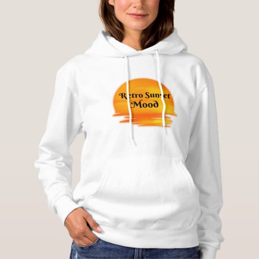 Direkt vom 80er hoodie (Vorderseite)