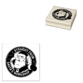 Direkt vom Santa's Workshop Gummistempel (Stempel)